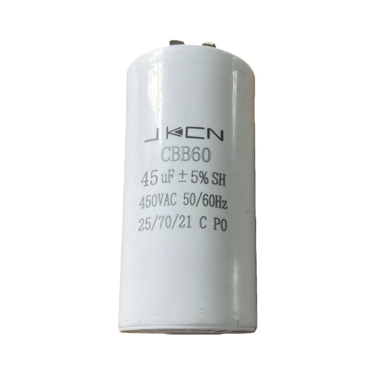 জেনারেটর CBB{{0}UF/450VAC ক্যাপাসিটর পিন