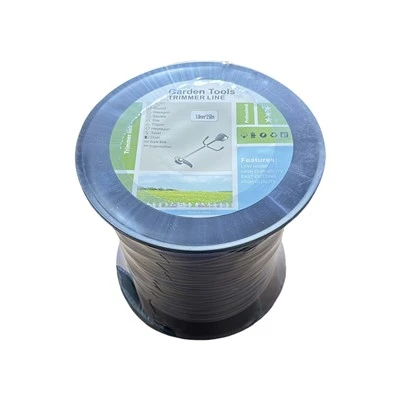 ব্রাশ কাটার 3.0mmX250m ট্রিমার লাইন ডুয়াল কালার রাউন্ড